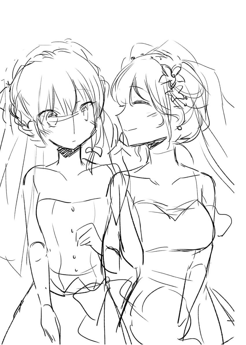 usami renko and maribel hearn (touhou) drawn by kanta_(pixiv9296614)
