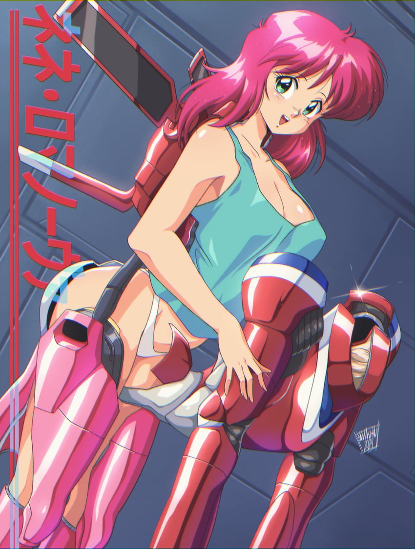 nene romanova (bubblegum crisis) drawn by danmakuman