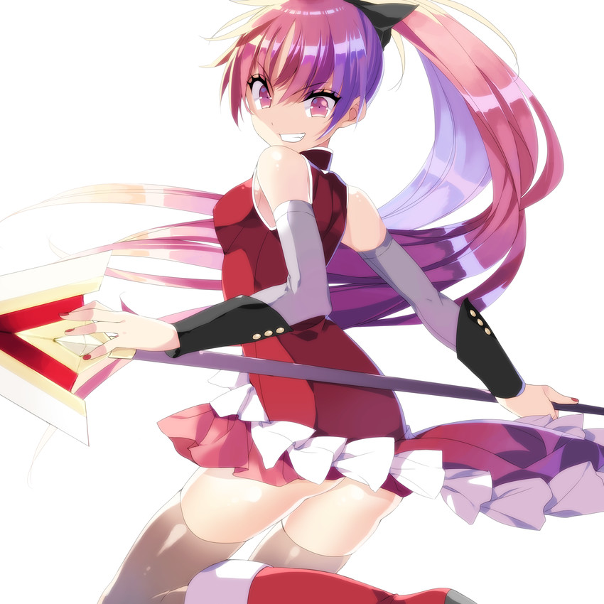 sakura kyoko (mahou shoujo madoka magica) drawn by misteor