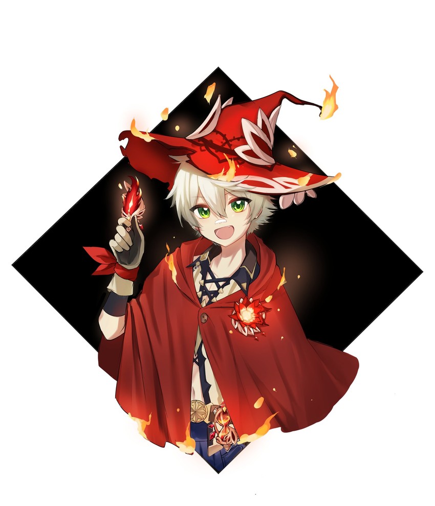 bennett (genshin impact) drawn by u_u_k_e_n