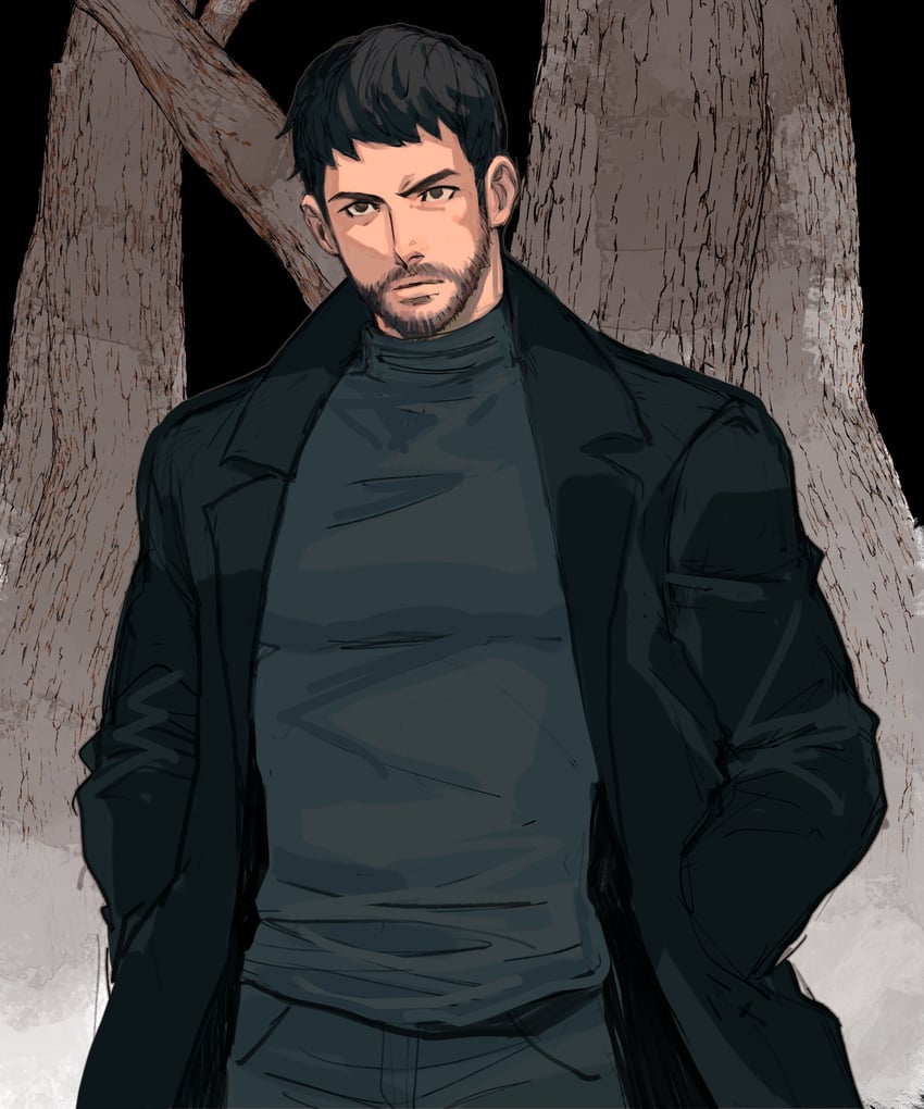 chris redfield (resident evil and 1 more) drawn by tirtyturtle