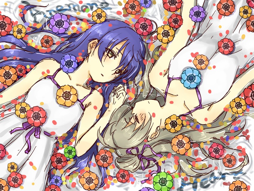 sonoda umi and minami kotori (love live! and 1 more) drawn by joint06