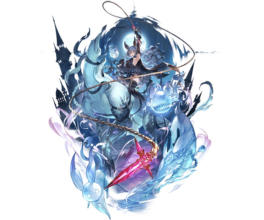 ferry, nicola, fugee, geegee, beppo, and 1 more (granblue fantasy) drawn by minaba_hideo