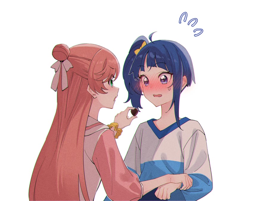 sora harewataru and nijigaoka mashiro (precure and 1 more) drawn by sipeiren