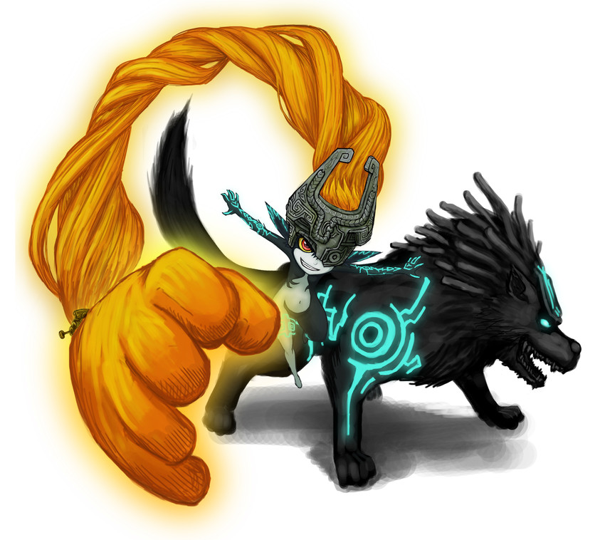 midna (the legend of zelda and 2 more) drawn by bekio