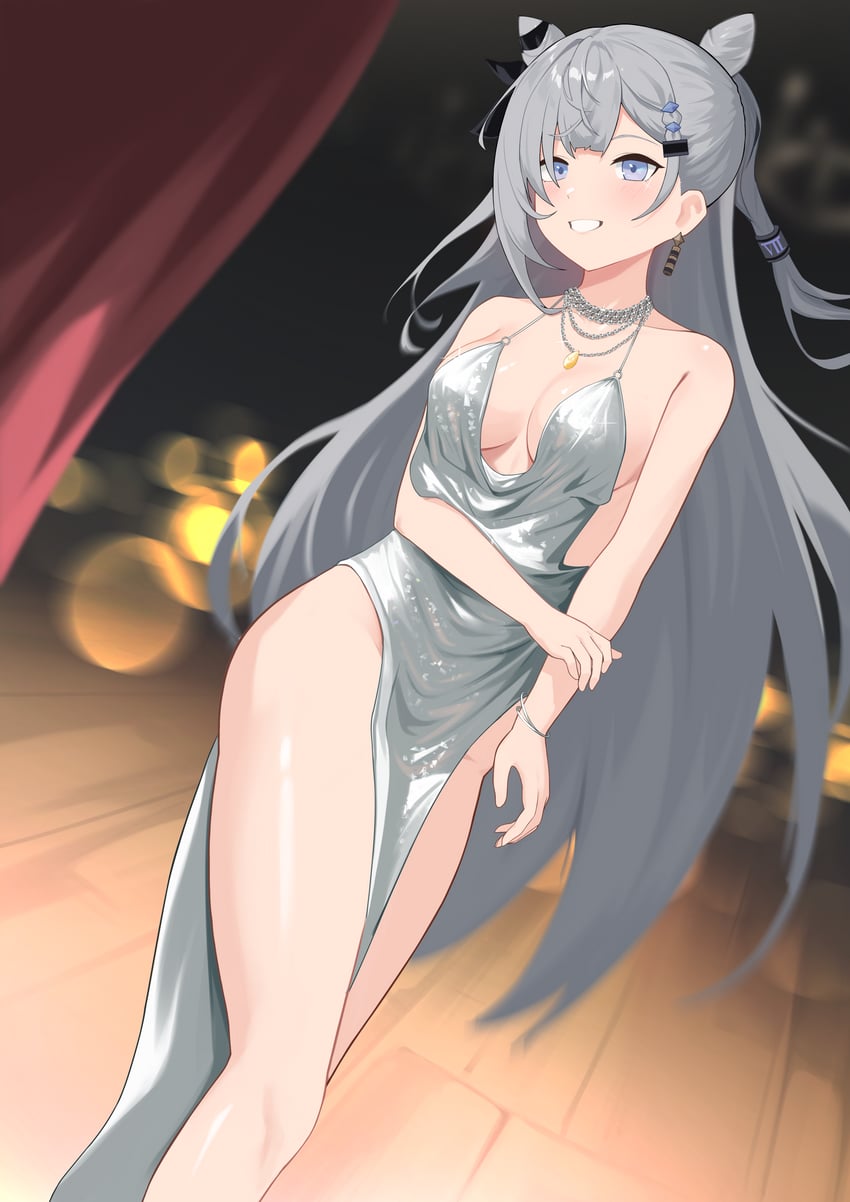 vestia zeta (hololive and 1 more) drawn by shift_(shiftillust)