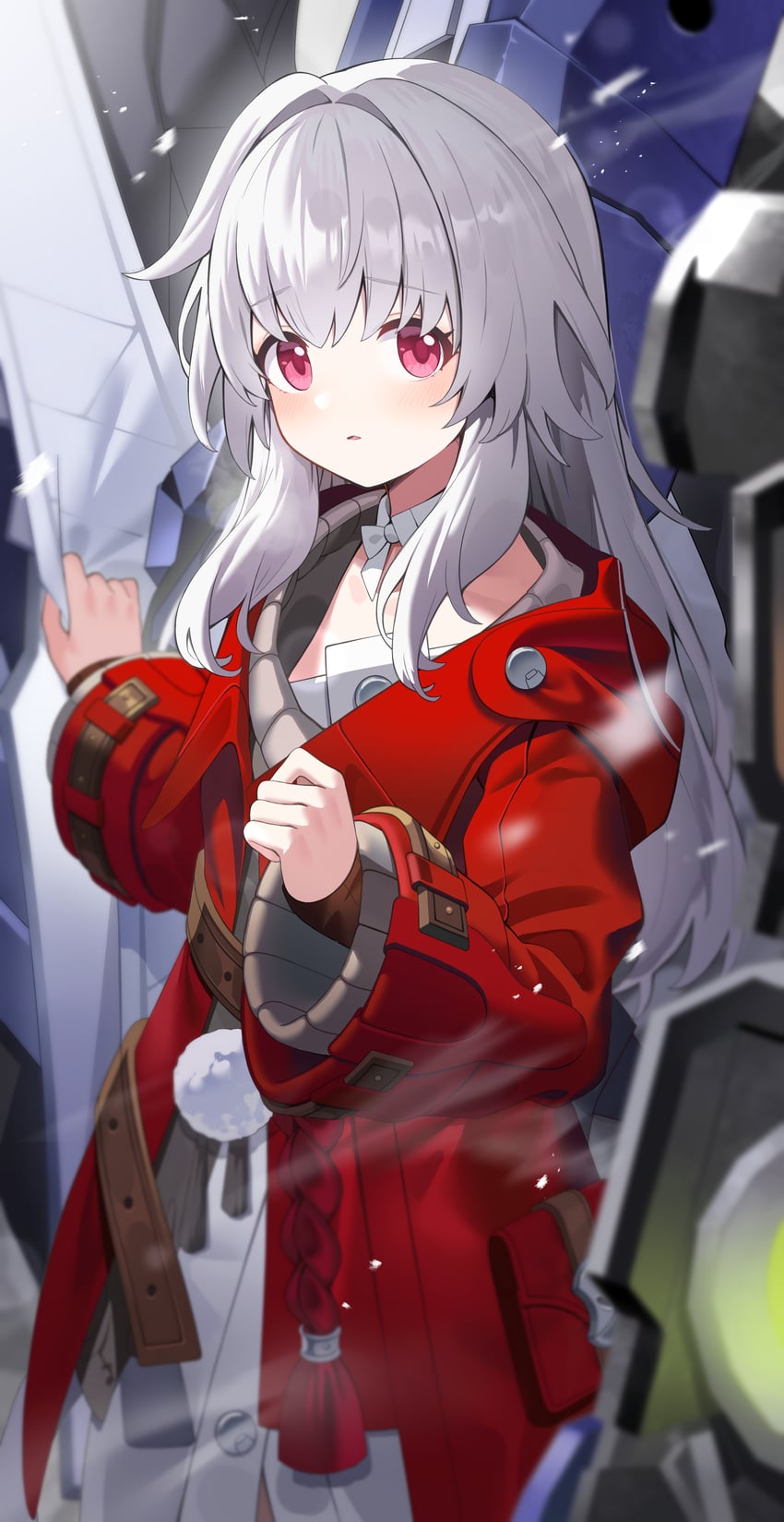 clara and svarog (honkai and 1 more) drawn by yuujin_(yuzinn333)