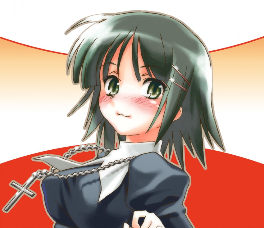 zange and aizawa sakuya (hayate no gotoku! and 1 more) drawn by bolze