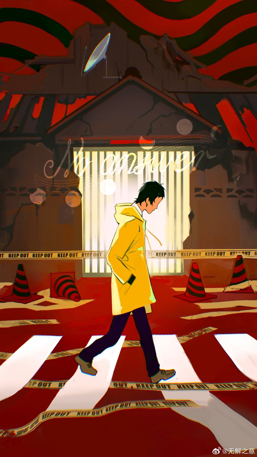 adachi tooru (persona and 1 more) drawn by wujiezhiyi