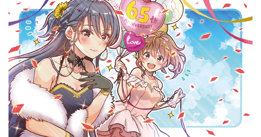 arihara tsubasa and shinonome ryo (cinderella series and 1 more) drawn by hanako_(akatsuki)