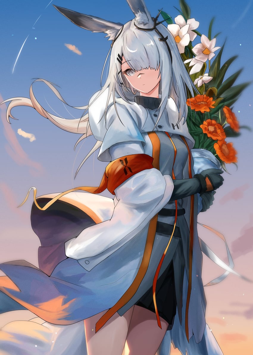 frostnova (arknights) drawn by sora_mame_(princess_0sora)