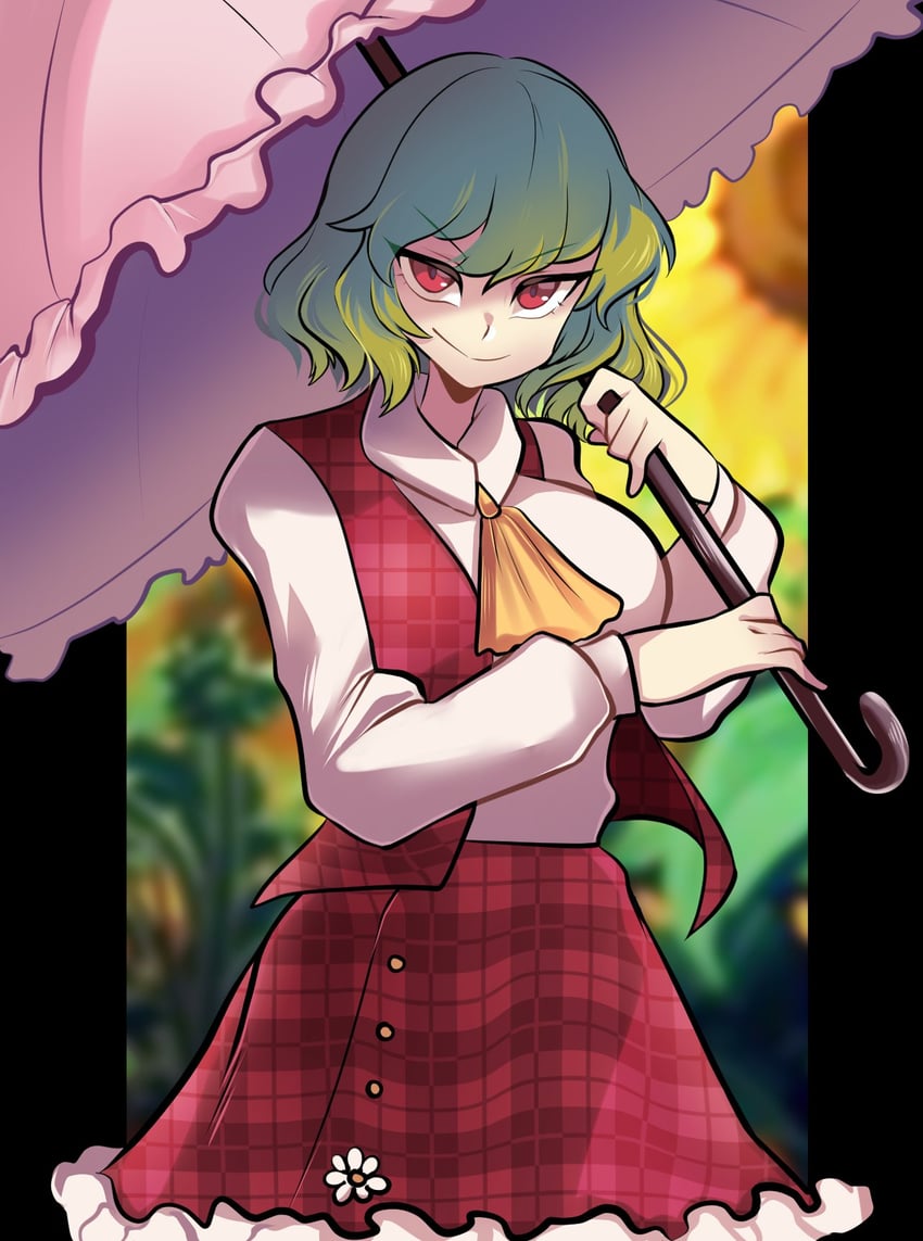 kazami yuuka (touhou) drawn by missandydandy