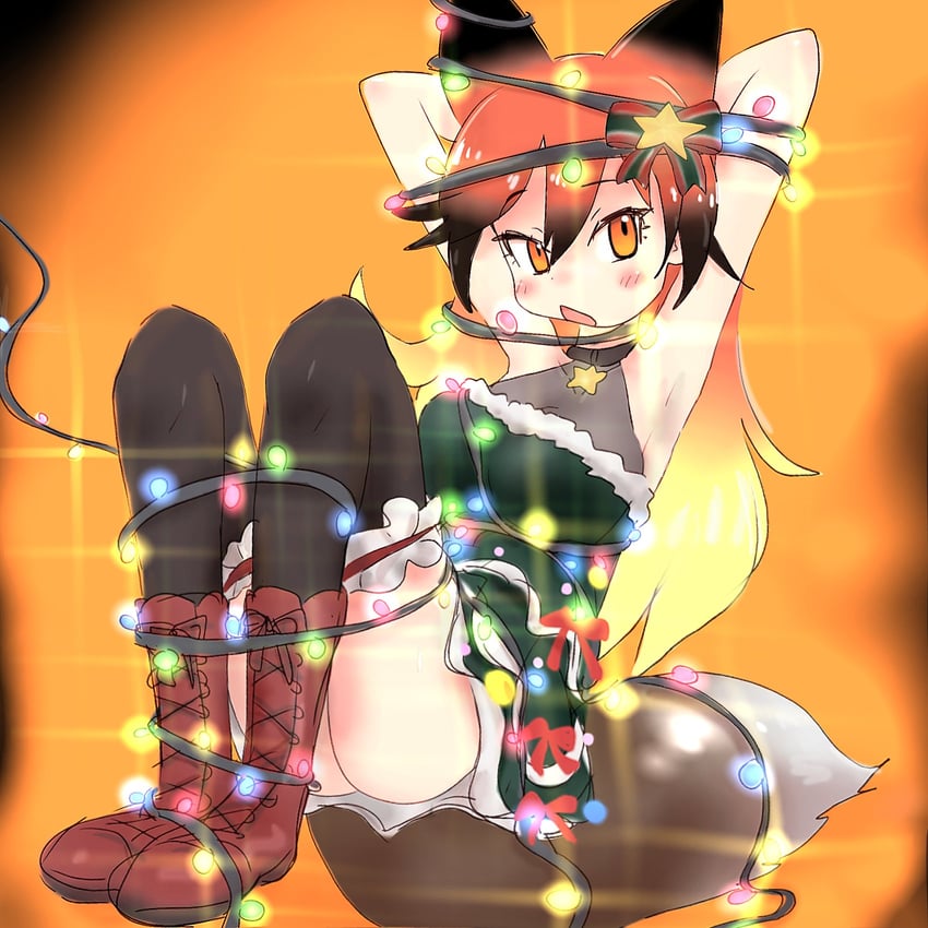 red fox (kemono friends and 1 more) drawn by k_(susiinochi24)