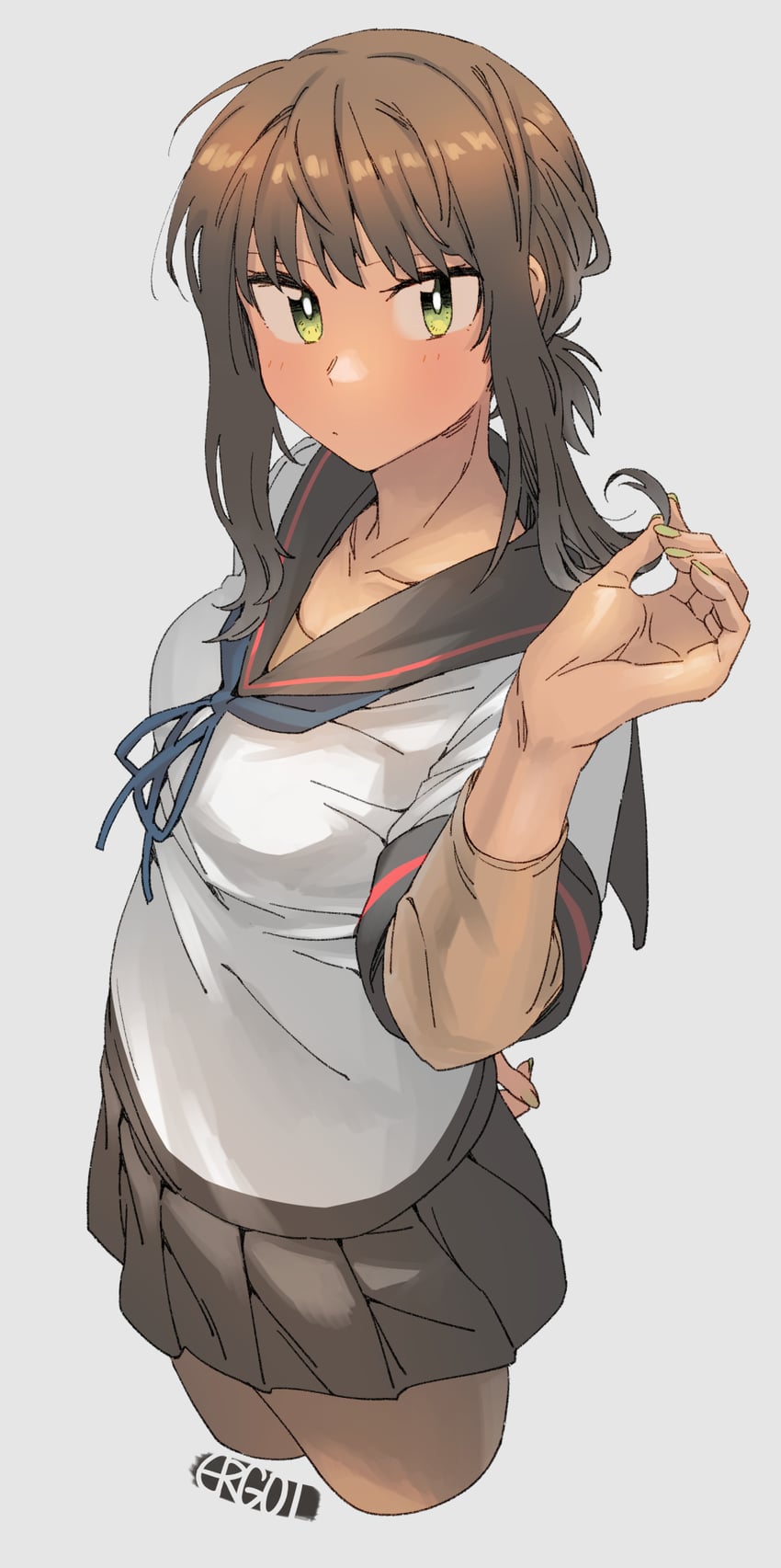 fubuki and fubuki kai ni (kantai collection) drawn by ergot