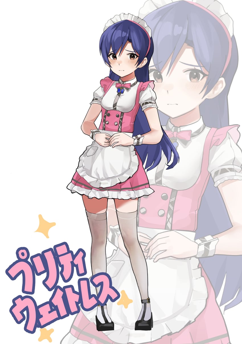 kisaragi chihaya (idolmaster and 2 more) drawn by ch2haya_p