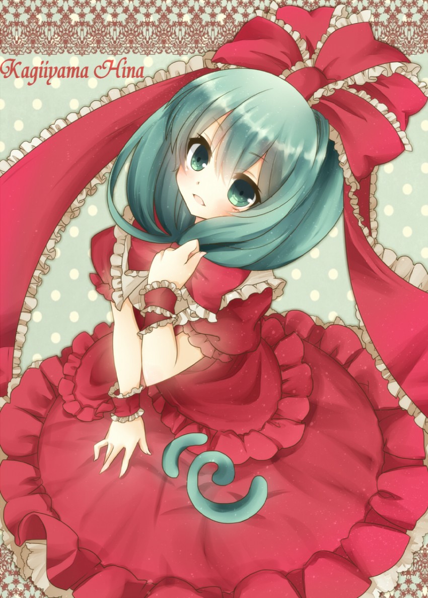 kagiyama hina (touhou) drawn by masaru.jp and yuzuki_(yuzuha)