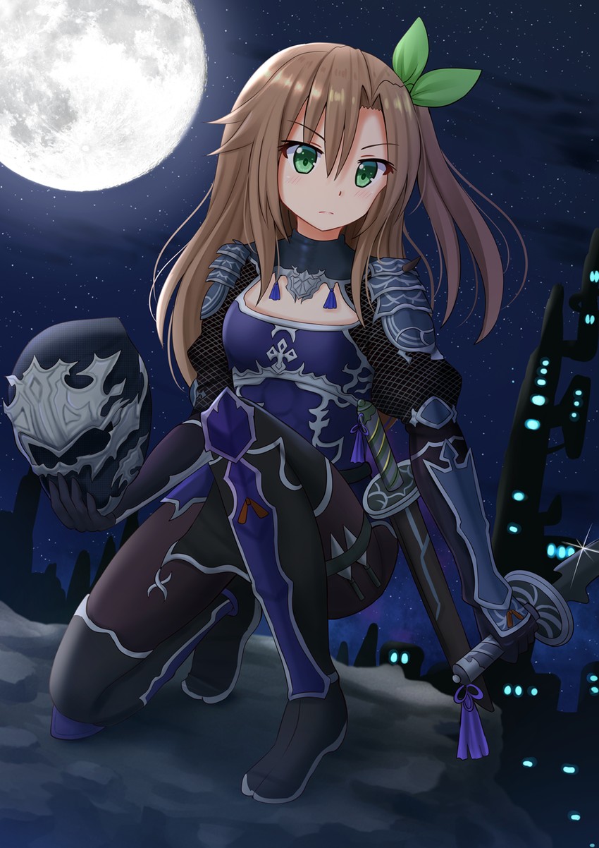 warrior of light, if, and ninja (final fantasy and 2 more) drawn by kazenokaze