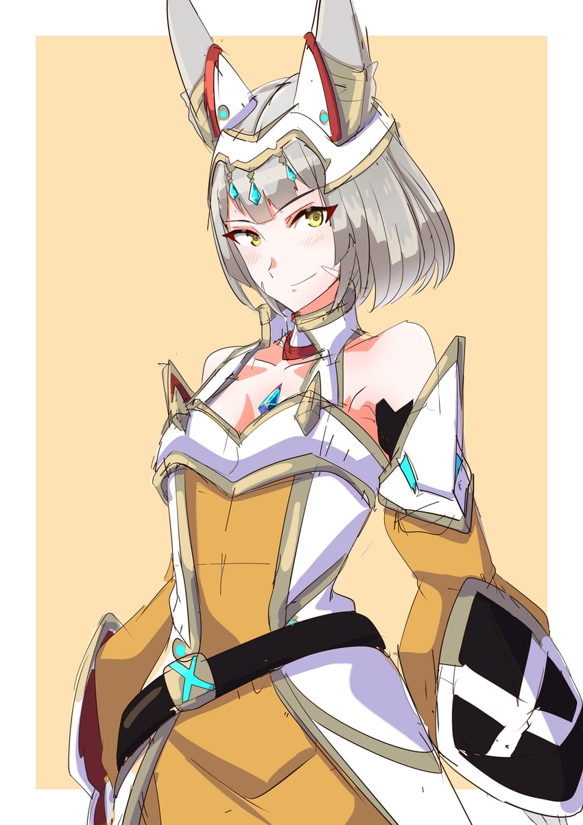 nia (xenoblade chronicles and 1 more) drawn by to_(tototo_tk)