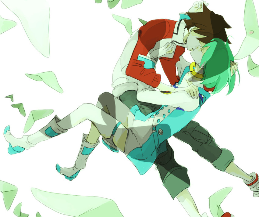 eureka and renton thurston (eureka seven) drawn by tsu_da
