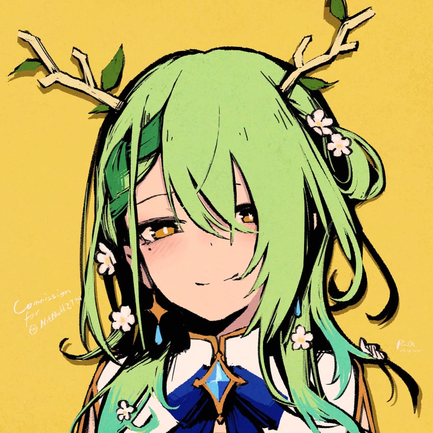 ceres fauna (hololive and 1 more) drawn by rnna