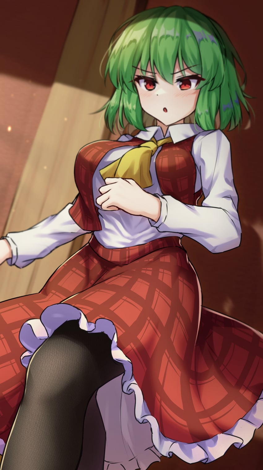 kazami yuuka (touhou) drawn by yosshy