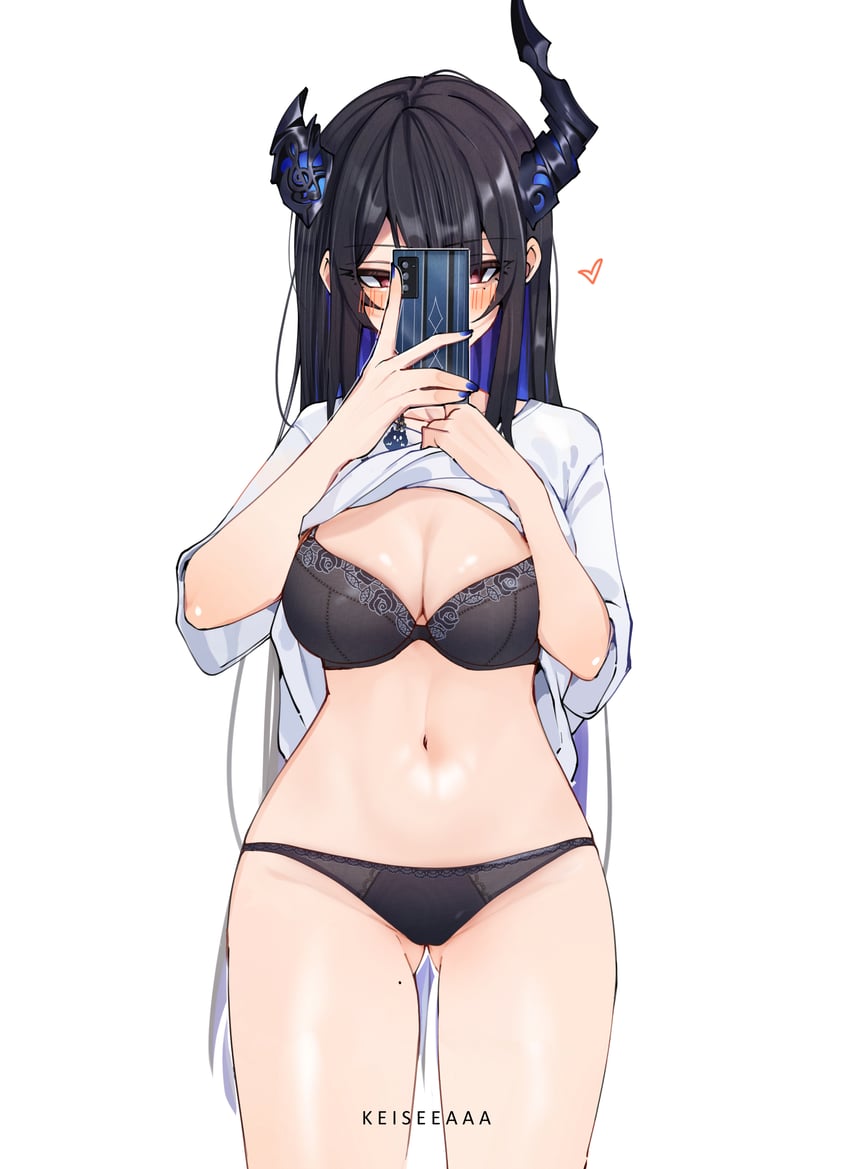 nerissa ravencroft (hololive and 1 more) drawn by keisea