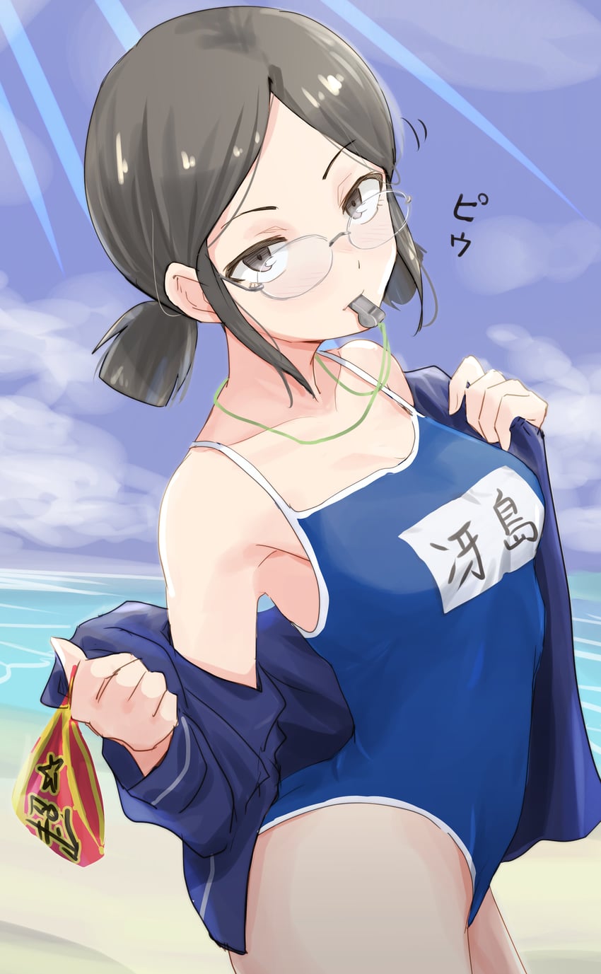 saejima kiyomi (idolmaster and 1 more) drawn by unu_(unucence)
