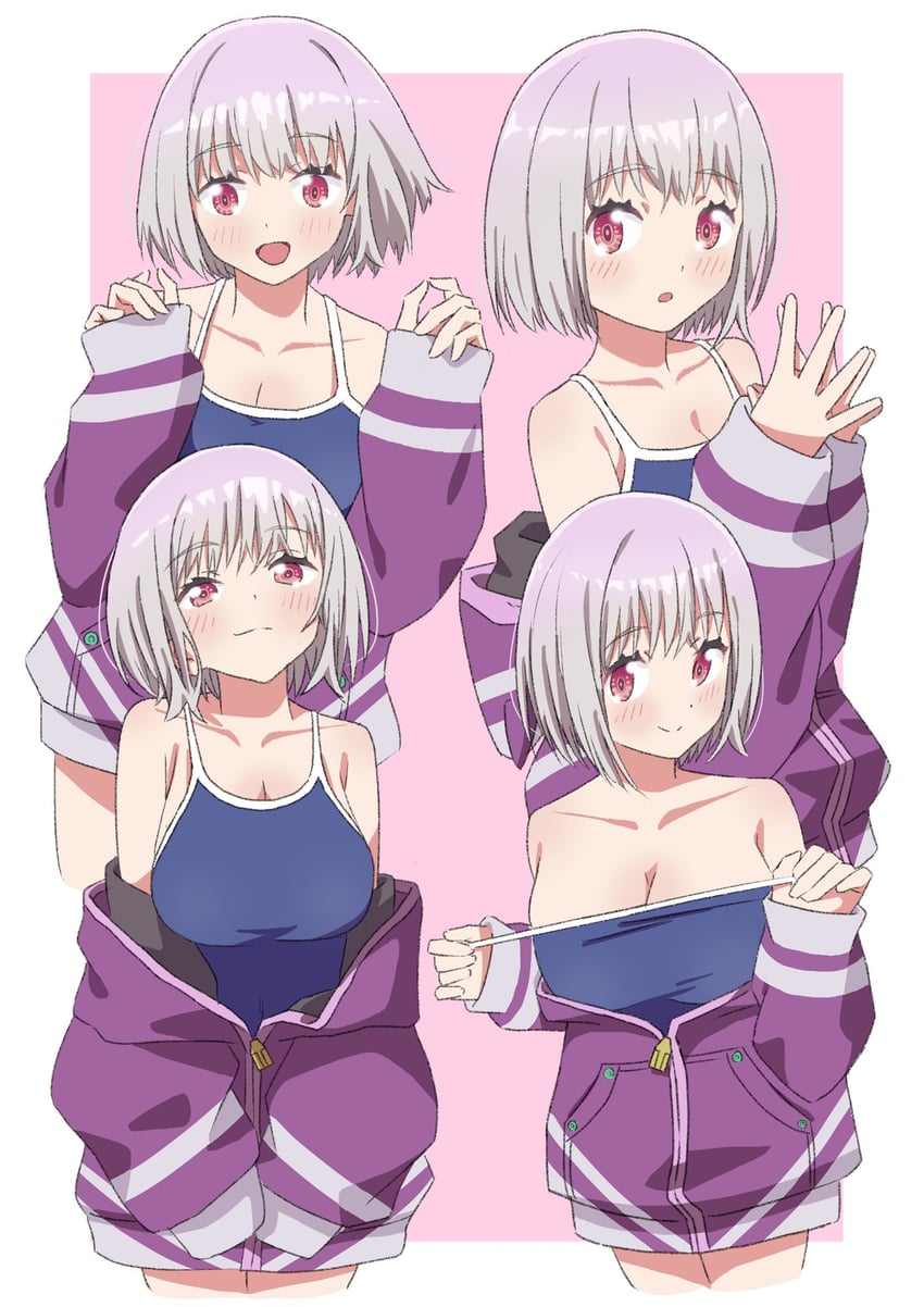shinjou akane (gridman universe and 1 more) drawn by sho_(shoshos_8888)