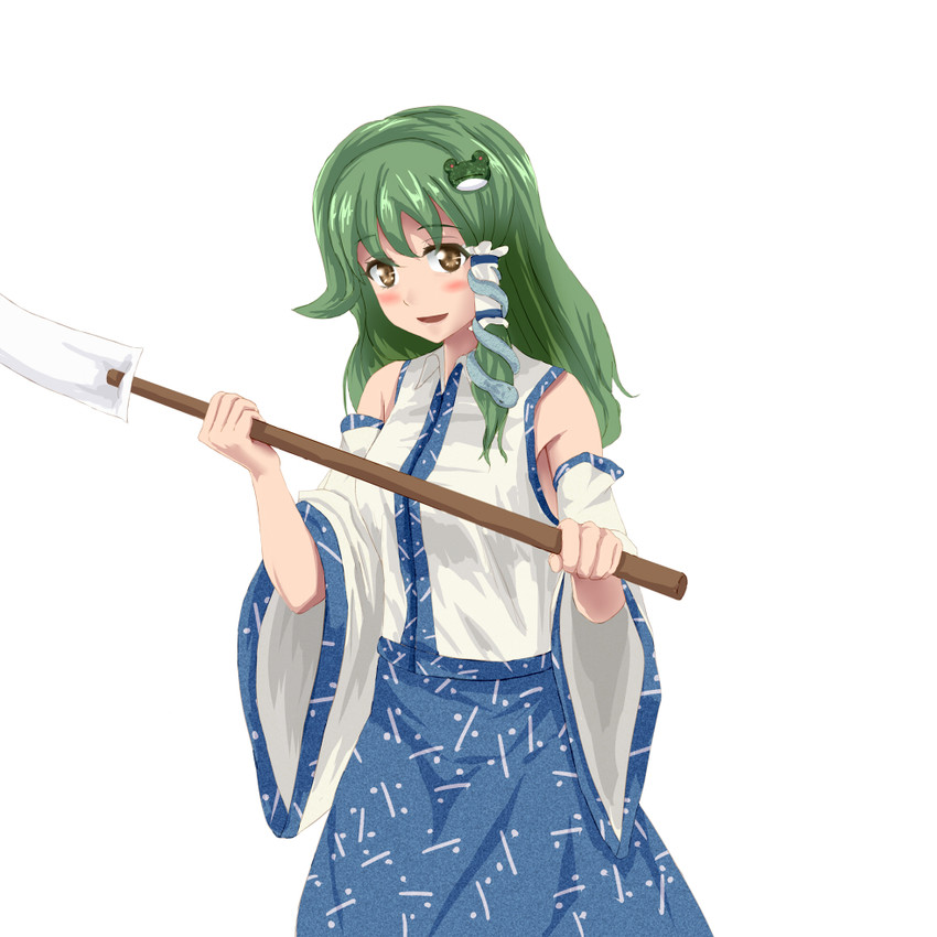 kochiya sanae (touhou) drawn by fuwatoro_(enemy-of-society)