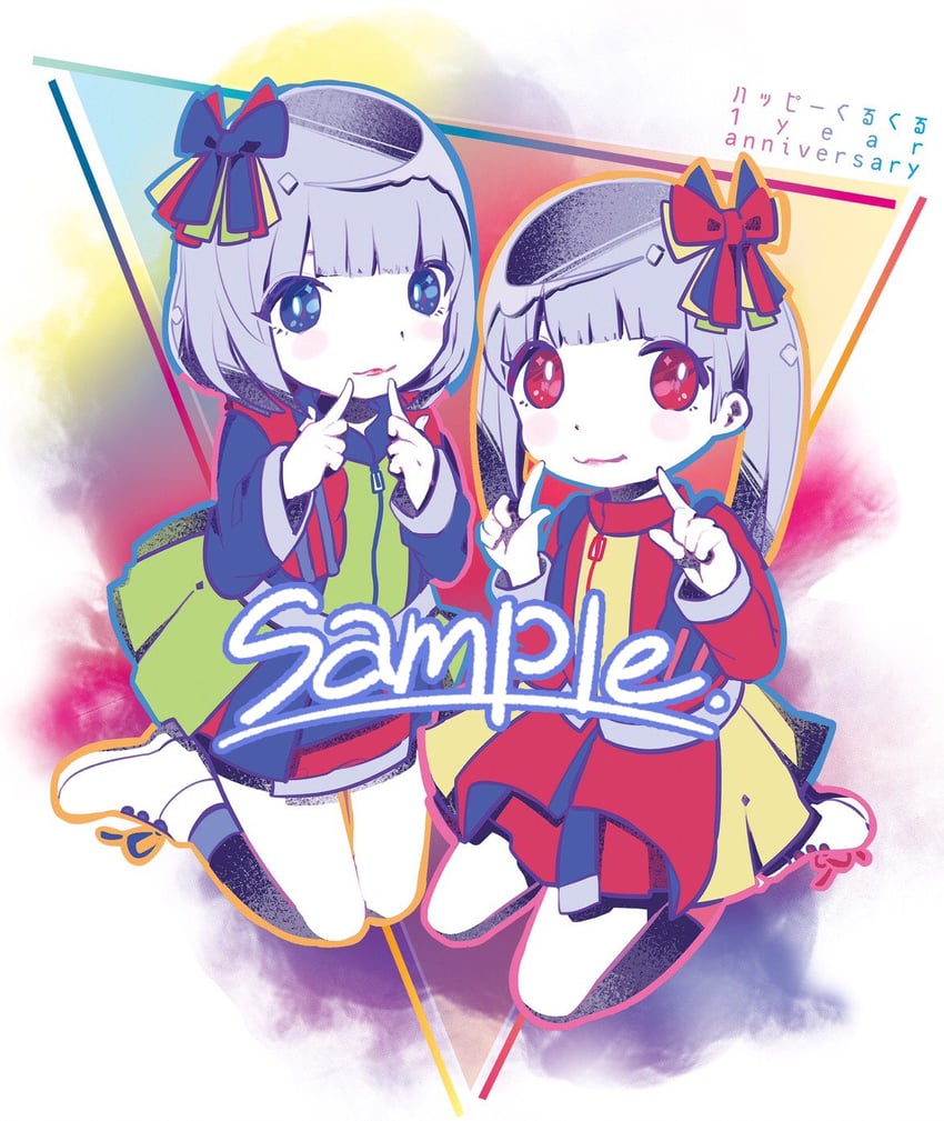 shiina kaede and nagase nonoka (real life and 1 more) drawn by kiato