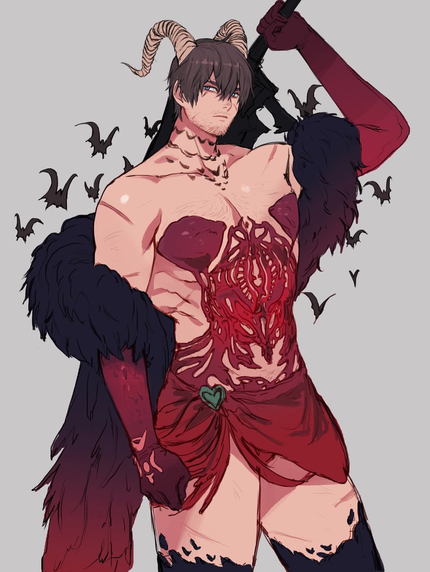 warrior of light and adventurer (final fantasy and 1 more) drawn by on_(isk1812)