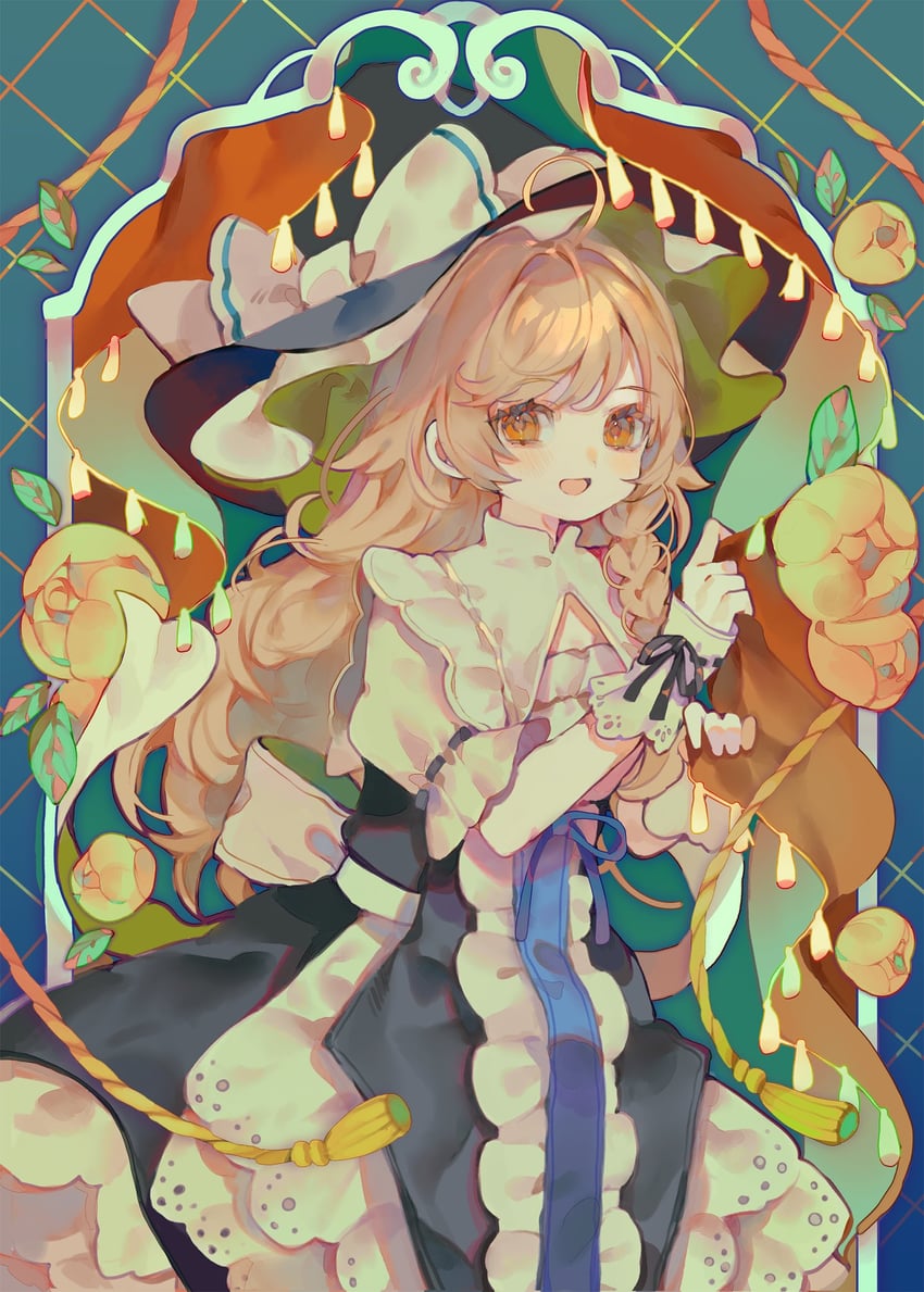 kirisame marisa (touhou and 1 more) drawn by cha_goma