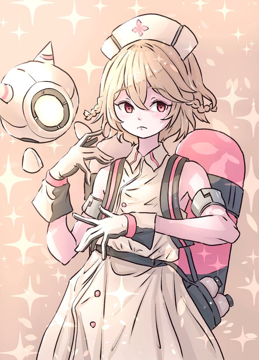 nurse robot type t (utau) drawn by mamesan0031