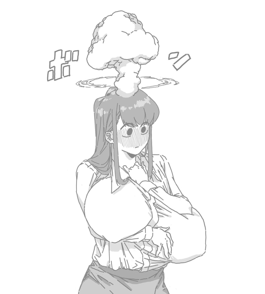 komi shouko (komi-san wa komyushou desu) drawn by tomodaore_niku_udon