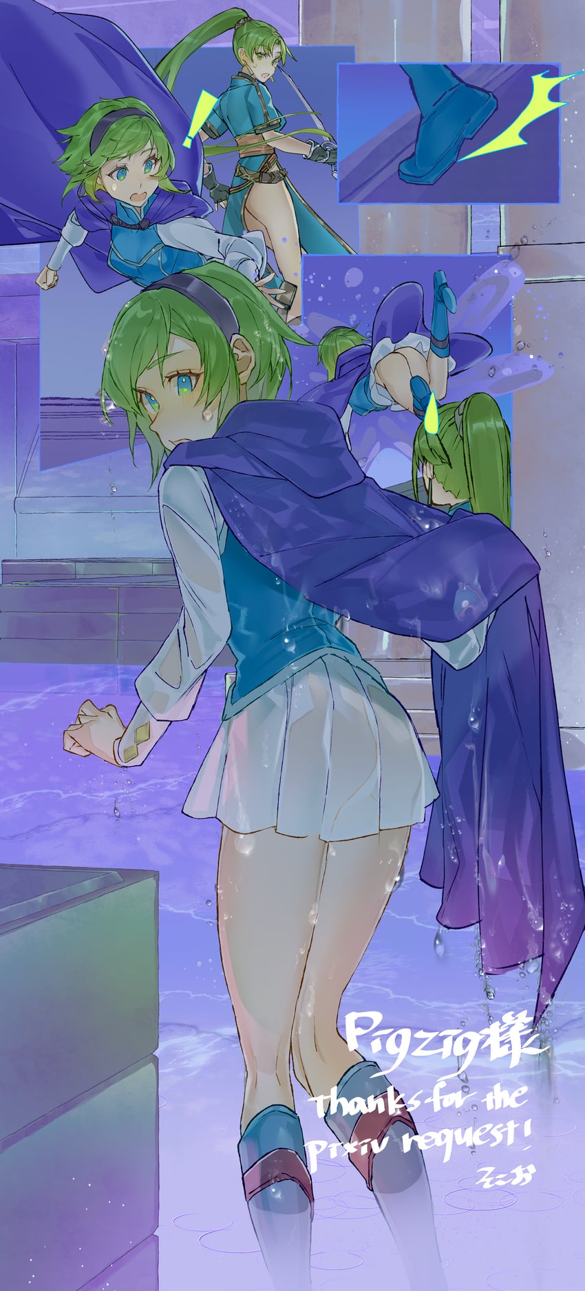 lyn and nino (fire emblem and 1 more)