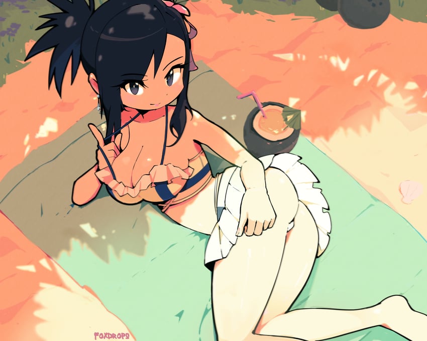tifa lockhart (final fantasy and 3 more) drawn by foxdropsdraws