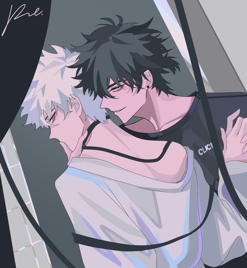 cheng xiaoshi and lu guang (shiguang dailiren) drawn by fakeer980