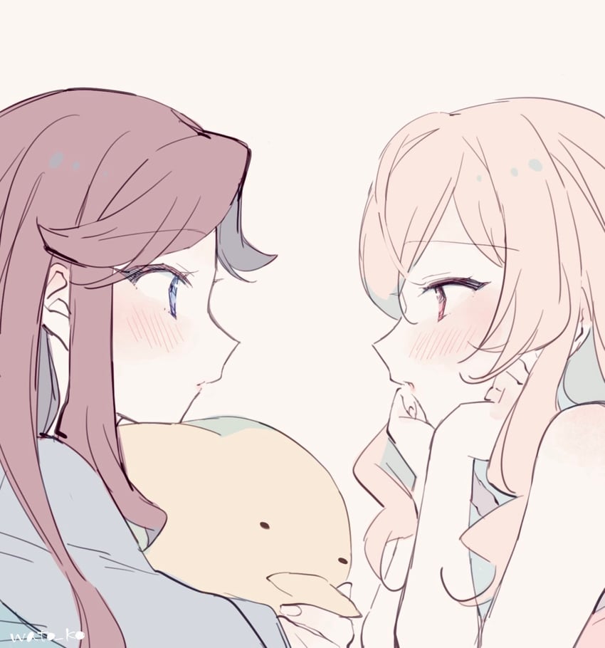 saijou claudine and tendou maya (shoujo kageki revue starlight) drawn by wato_(ko)