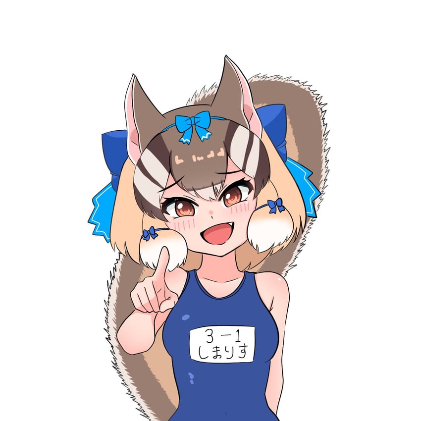 siberian chipmunk (kemono friends and 1 more) drawn by tengt_e