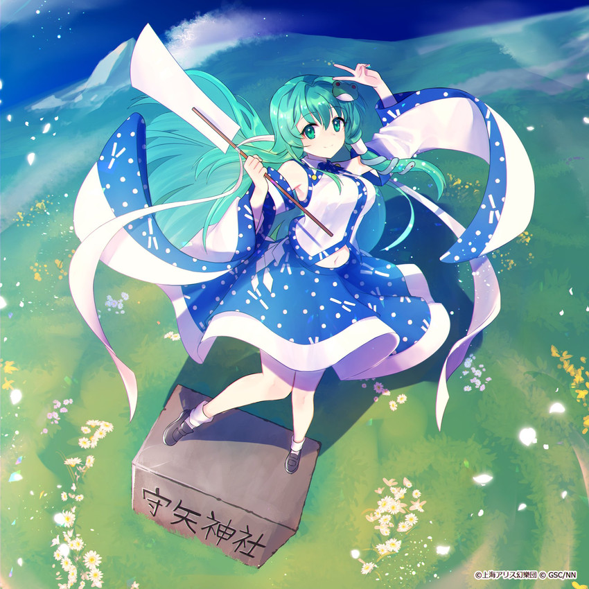 kochiya sanae (touhou and 1 more) drawn by tsukikusa