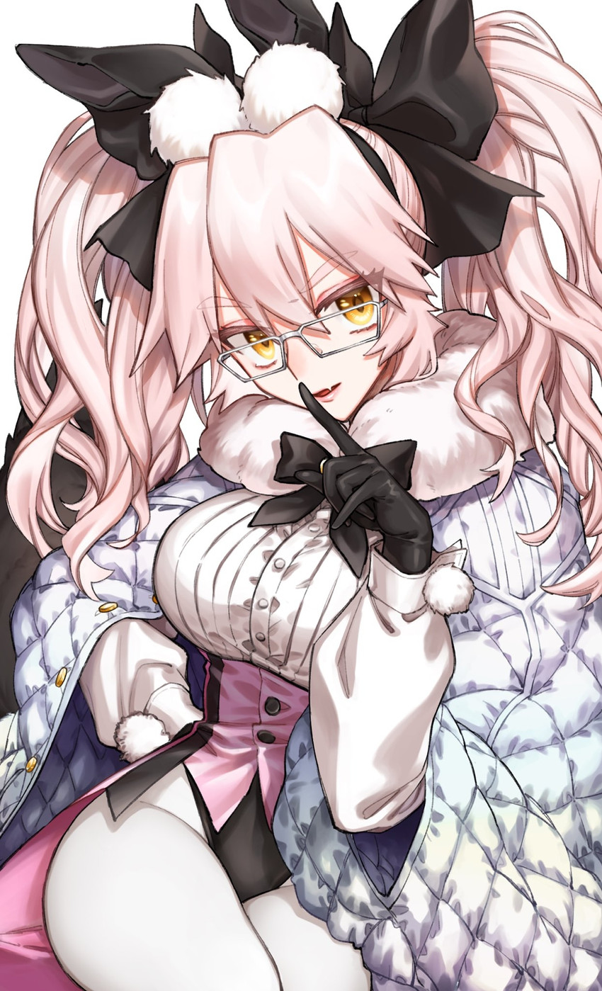 tamamo and koyanskaya (fate and 1 more) drawn by koyuki_suzu