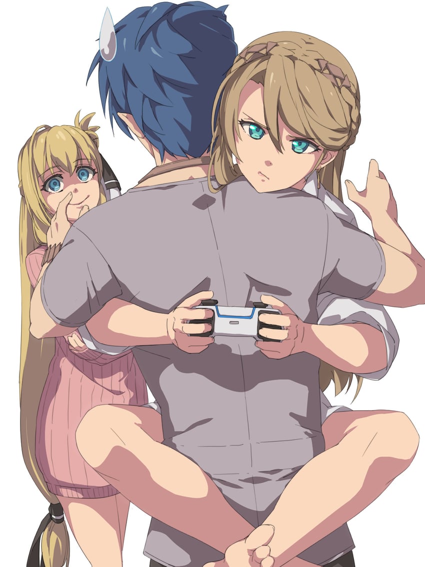 agnes claudel, van arkride, and elaine auclair (eiyuu densetsu and 2 more) drawn by chiharu_(9654784)