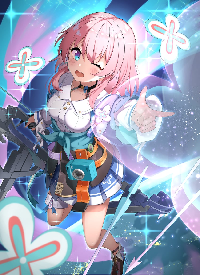 march 7th (honkai and 1 more) drawn by rindou_ringdong