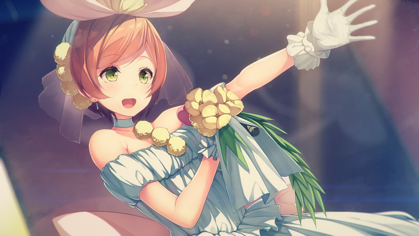 hoshizora rin (love live! and 1 more) drawn by siva_(executor)