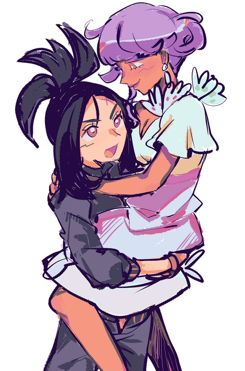 dendra and tulip (pokemon and 1 more) drawn by malan