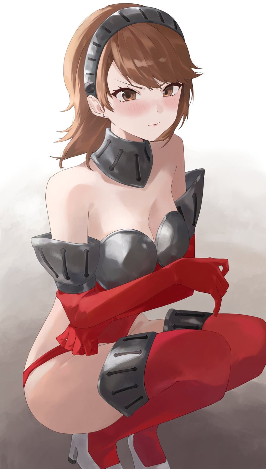 takeba yukari (persona and 1 more) drawn by konchi_(63438789)