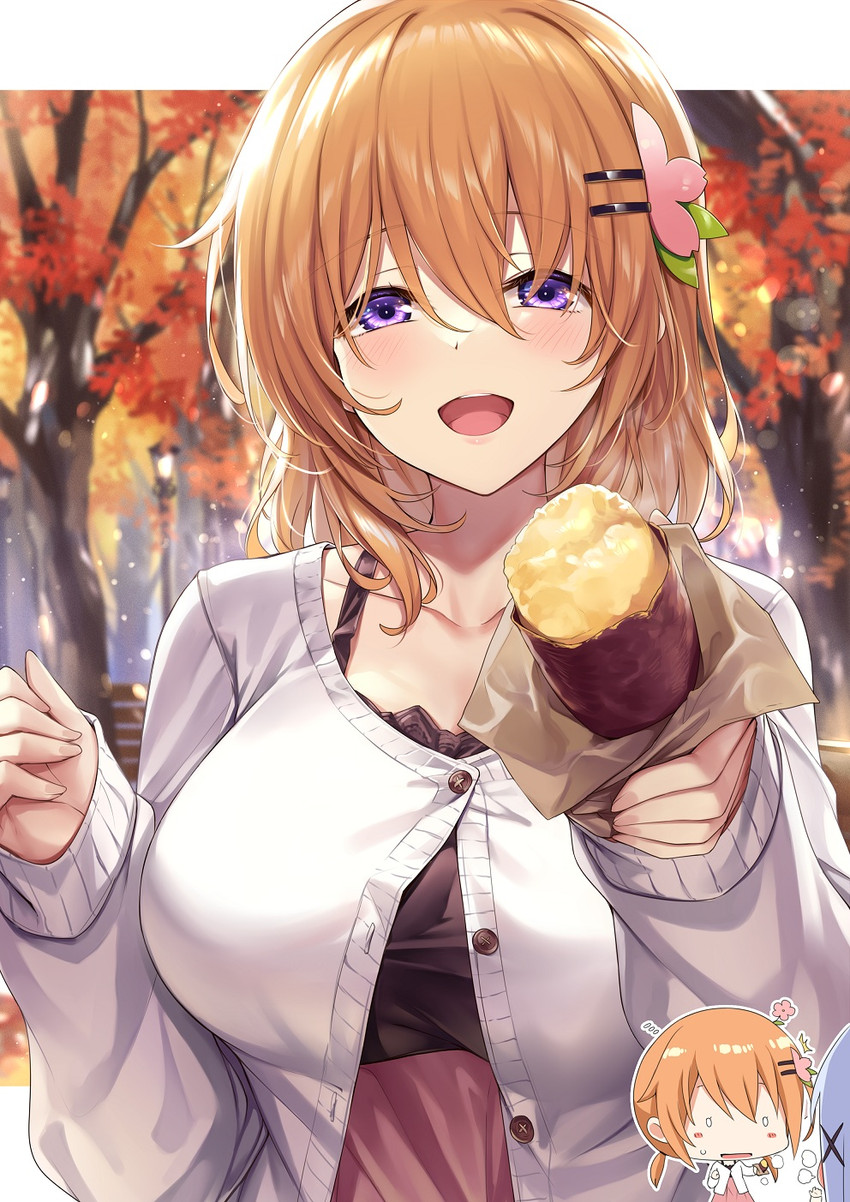 kafuu chino and hoto cocoa (gochuumon wa usagi desu ka?) drawn by ks_(xephyrks)