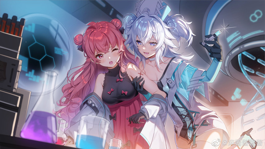pa-15, florence, wz.29, and panakeia (girls' frontline and 1 more) drawn by majiang