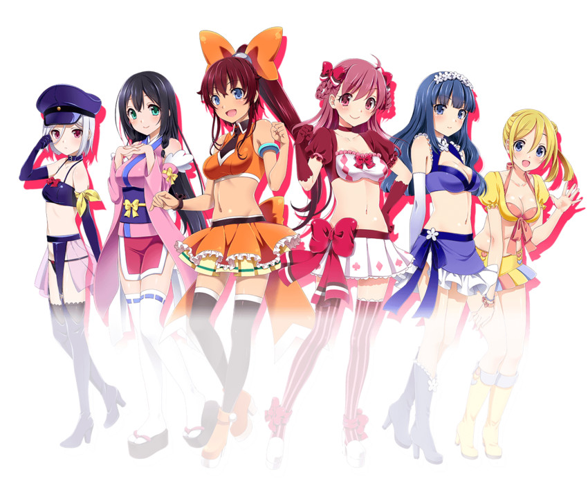 hara eriko, nureha miu, takano karen, kashima yuu, ruka sovagasky, and 1 more (venus project)