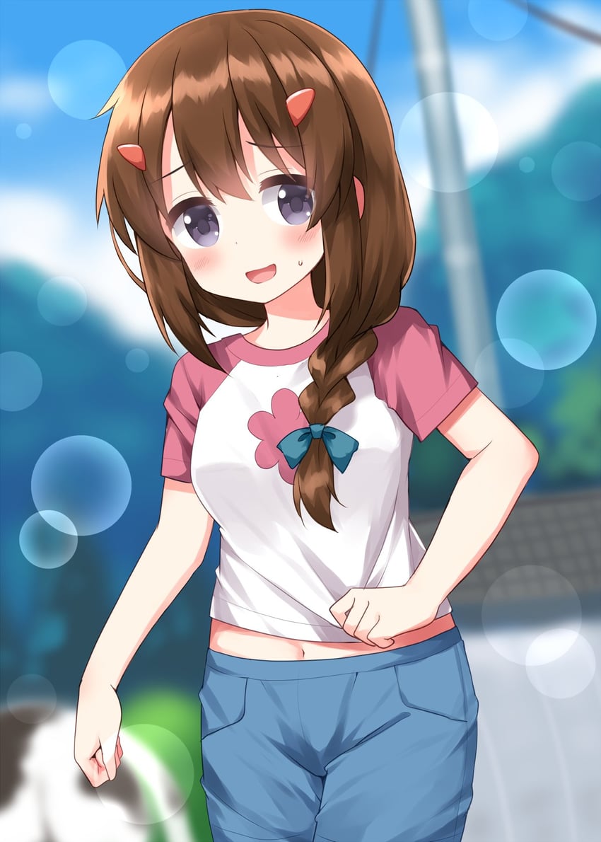 fujimiya konomi (non non biyori) drawn by ruu_(tksymkw)
